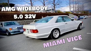 ULTRA RARE! Mercedes 500SEC AMG 5.0 (V8) PURE SOUND!!!