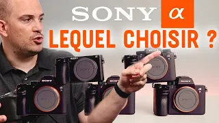 hybrides SONY Alpha - Lequel choisir ?  : la GAMME en 10 min !