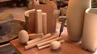 How to use 10 simple wooden tools for forming and finishing your pots!