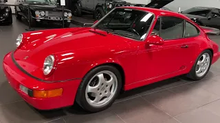 1993 Porsche 911 RS AMERICA __At Celebrity Cars Las Vegas