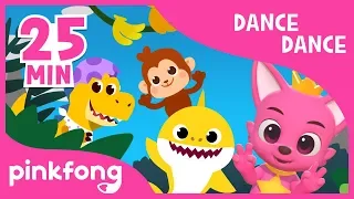 Baby Shark Dance and more | Dance Dance Pinkfong | +Compilation | Pinkfong Songs for Children