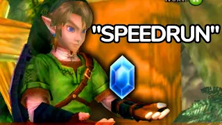 The Speedrun Where Link Stares at Rupees for 17 Hours