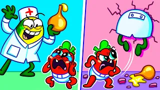 BABY VEGETABLE IS BREAKING THE RULES IN HOSPITAL!! || Crazy Doctor Vs Kids || Funny Situations