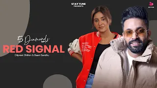 Red Signal (Visualizer) : Baani Sandhu | Dilpreet Dhillion | Desi Crew |  Latest Punjabi Songs 2024