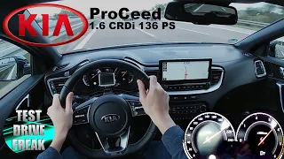 2020 Kia ProCeed 1.6 CRDi 136 PS TOP SPEED AUTOBAHN DRIVE POV