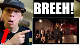 Bishop Briggs - River - Choreography by Galen Hooks - Filmed by @TimMilgram || Reaction!