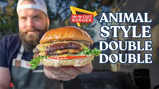 Making The "In N Out" Iconic Burger! | Chuds BBQ