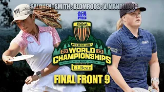 ARP | 2023 PDGA Pro Worlds | R5F9 | Blomroos : Salonen : A. Smith : V. Mandujano | FPO Chase Card |