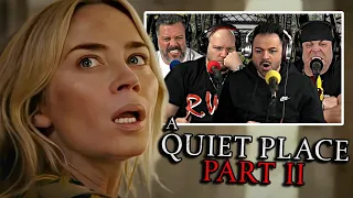 Don't make a sound...... First time watching A Quiet Place 2 movie reaction