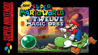 [Longplay] SNES - New Super Mario World 1: The Twelve Magic Orbs [Hack] [100%] (4K, 60FPS)
