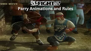 Def Jam FFNY- Parry Rules and Animations