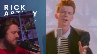 Реакция на Rick Astley - Never Gonna Give You Up (Official Music Video)