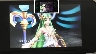 Kid Icarus Uprising Goddess Palutena? Boss Fight