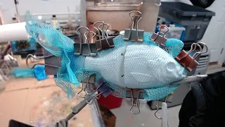 Lure Painting Live - Bright Bluegill Swimbait