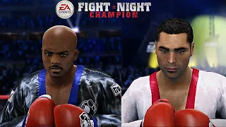 Tim Bradley Vs. Oscar De La Hoya : Fight Night Champion Simulations : (CPU Vs. CPU) (Xbox One)