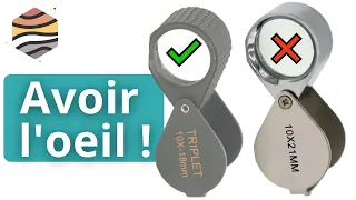 COMMENT CHOISIR UNE LOUPE de GÉOLOGUE ?