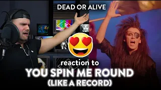 Dead Or Alive Reaction You Spin Me Round (Like a Record) 80s LOVE! | Dereck Reacts