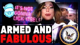 US Military Hires Non-Binary Drag Queen For Recruitment Video & It's A Disaster As Numbers Plummet!