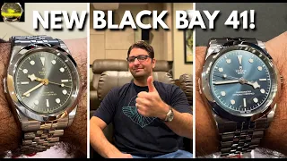 New Black Bay 41 on Wrist! | The jubilee makes these watches pop!