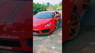 Lamborghini On Road Public Reaction😱🔥