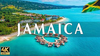 VOLANDO SOBRE JAMAICA 4K | Increíble paisaje natural hermoso con música relajante | VÍDEO 4K UHD