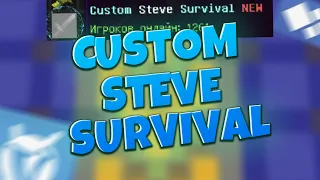 CUSTOM STEVE SURVIVAL НА VIMEWORLD