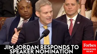 JUST IN: Jim Jordan Responds To Multiple Nominations For House Speaker