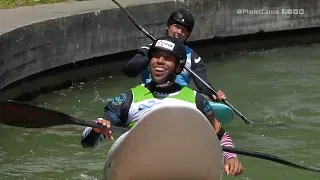 Men's Kayak Cross Final / 2023 ICF Canoe-Kayak Slalom World Cup Augsburg Germany