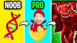 NOOB vs PRO vs HACKER In GROW ANIMALS!? (ALL LEVELS!)