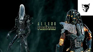 Alien vs Predator (Stop motion)