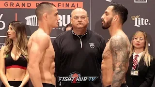 AARON PICO FACE TO FACE WITH HENRY CORRALES ONE DAY AWAY FROM BELLATOR 214 FIGHT