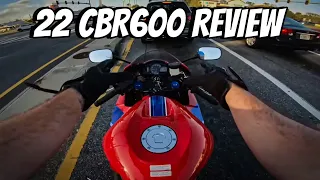 2022 CBR600RR FIRST RIDE/REACTION!!! FASTEST 600? ZX6R KILLER?