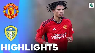 Manchester United vs Leeds United | Highlights | U18 Premier League 27-01-2024