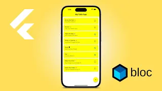 TO DO App • Flutter & BLoC Tutorial for Beginners 🔥