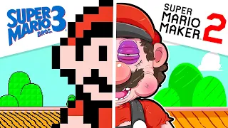 Mario Maker, mas só posso jogar fases IMPOSSÍVEIS do MARIO 3!