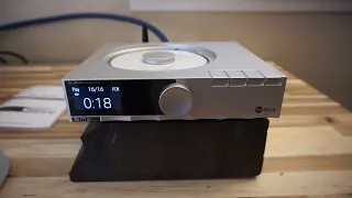 First video of SMSL PL200 MQA CD Player, used as transport in my Soundgate 45/2A3 system_Moon River