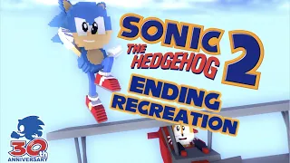 [Mine-imator REMAKE] Sonic 2 Ending (Sonic 30th Anniversary Tribute)