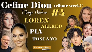 Celine Dion TRIBUTE WEEK #4 Tell Him - LOREN ALLRED  & PIA TOSCANO - TheSomaticSinger REACTS!!