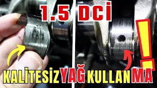 Ucuz Yağın Acısı Çıkar Aheste Aheste | 80 Binde Yatak Saran Motor Renault 1.5 DCI