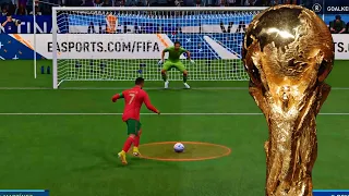 FIFA 23 - ARGENTINA vs PORTUGAL [Penalty Shootout] FIFA WORLD CUP 2022 RONALDO VS MESSI PS4 GAMEPLAY