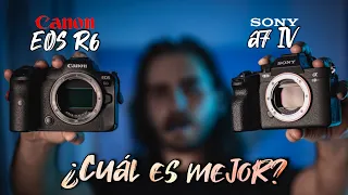 SONY ALPHA 7IV vs CANON EOS R6 💥 FOTOGRAFÍA y VÍDEO📸