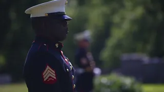 Lt. Colonel William Virgil Moore "The Flying Deacon" Military Funeral Honors & Flyover