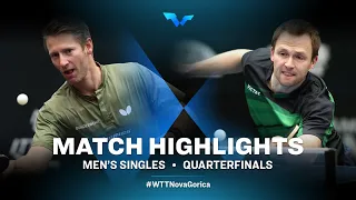 Highlights | Ruwen Filus vs Benedikt Duda | MS QF | WTT Contender Nova Gorica 2022