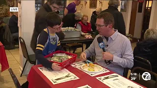 Dave Rexroth at Sweetest Heart of Mary Fish Fry