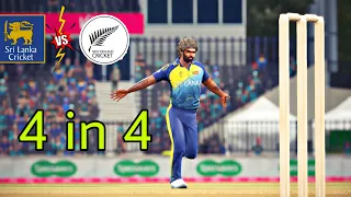 Lasith Malinga OP | 4 Wickets in 4 balls |Cricket 19