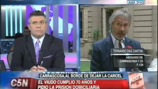 C5N - JUSTICIA: CARLOS CARRASCOSA AL BORDE DE DEJAR LA CARCEL