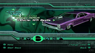 Midnight Club II - All Cars List PS2 Gameplay HD (PCSX2)