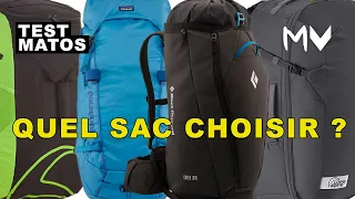 Comparatif: La bataille des sacs d’escalade | Matos Vertical