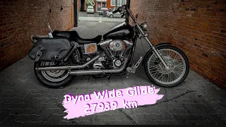 Harley Davidson Dyna Wide Glide twin cam27939 Km wie neu TÜV neu Amc Auspuff