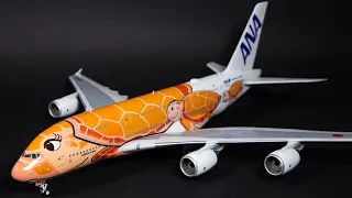 Assembly | Revell 1/144 scale Airbus A380 ANA Turtle Livery | JA383A